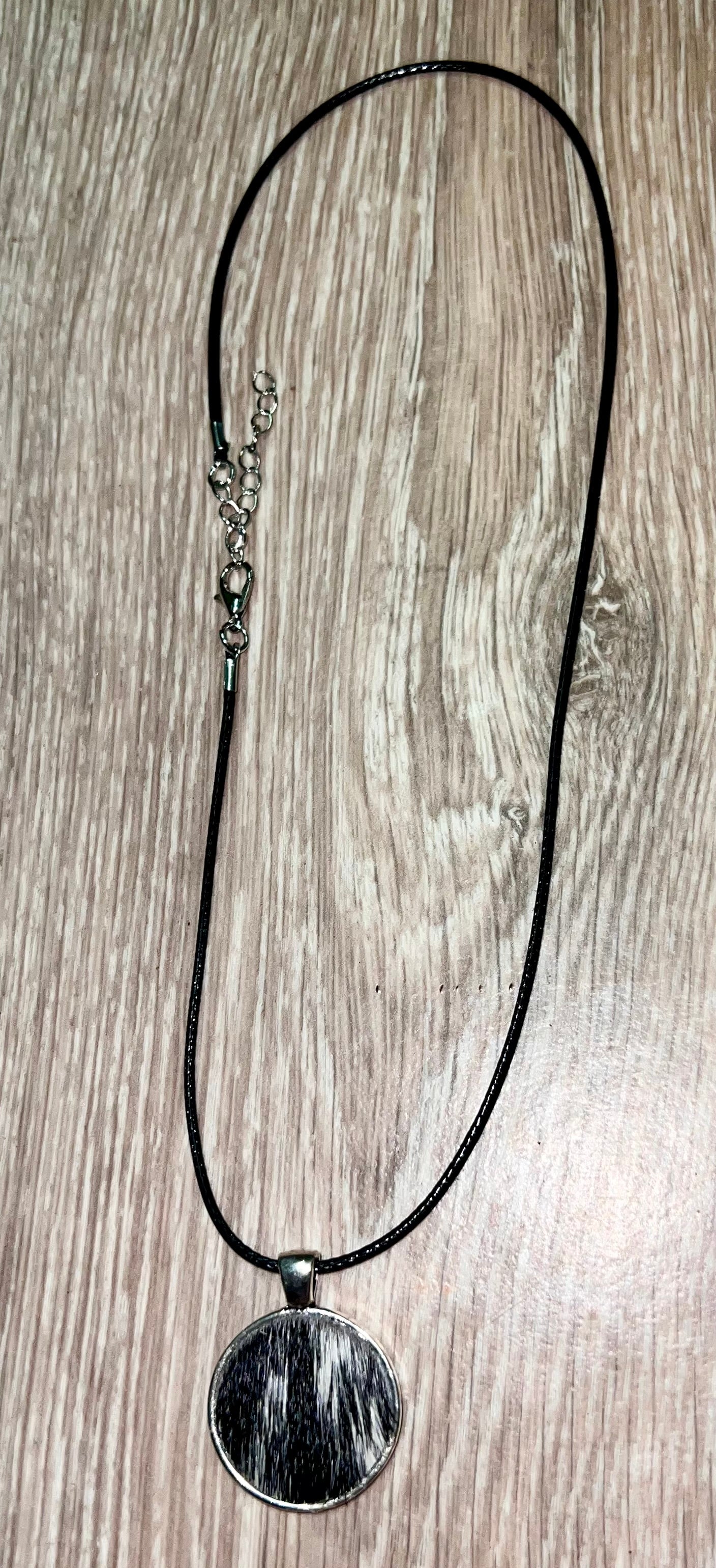 Cowhide Necklace